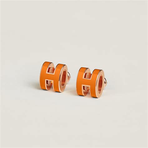 hermes pop h vs mini pop h|hermes mini pop h earring.